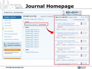 Journal Homepage 