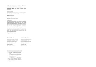© 2008. Secretaria de Educação Continuada, Alfabetização
e Diversidade (Secad) – Ministério da Educação
Coordenação Editorial: Eda Terezinha de Oliveira Tassara,
Rachel Trajber
Texto: Silvia Czapski
Edição de Texto: Ananda Zinni Vicentine, Luciano Chagas Barbosa,
Ricardo Burg Mlynarz, Silvia Pompéia, Vanessa Louise Batista.
Revisão: Carmen Garcez
Projeto Gráﬁco: Beatriz Serson, Bernardo Schorr
Ilustrações: Antonio Claudino Batista
Colaboradores:
Ana Júlia Lemos Alves Pedreira, Ayrton Camargo e Silva, Beatriz
Carvalho Penna, Bérites Carmo Cabral, Bruno Veiga Gonzaga
Bagapito, Emília Wanda Rutkowski, Fabíola Zerbini, Fernanda de
Mello Teixeira, Flávio Bertin Gândara, Franklin Júnior, Gilvan Sampaio,
João Bosco Senra, José Augusto Rocha Mendes, José Domingos
Teixeira Vasconcelos, Lara Regitz Montenegro, Larissa Schmidt,
Luiz Cláudio Lima Costa, Márcia Camargo, Maria Thereza Teixeira,
Neusa Helena Rocha Barbosa, Patricia Carvalho Nottingham, Paula
Bennati, Paulo Artaxo, Pedro Portugal Sorrentino, Viviane Vazzi
Pedro, Xanda de Biase Miranda.
Tiragem: 106 mil exemplares
Ministério da Educação
Secretaria de Educação Continuada,
Alfabetização e Diversidade - SECAD
Esplanada dos Ministérios Bloco L
CEP: 70097-900 – Brasília-DF
Tel: (61) 2104-8432
Site: www.mec.gov.br/secad
Ministério do Meio Ambiente
Secretaria de Articulação Institucional
e Cidadania Ambiental - SAIC
Esplanada dos Ministérios Bloco B
CEP: 70068-900 – Brasília-DF
Tel: (61) 3317-1000
Site: www.mma.gov.br
Ar / Silvia Czapski. – Brasília : Ministério da Educação,
Secad : Ministério do Meio Ambiente, Saic,
2008.
20 p. (Mudanças ambientais globais. Pensar +
agir na escola e na comunidade)
ISBN 978-85-60731-46-6
1. Poluição do ar. 2. Responsabilidade
ambiental. I. Czapski, Silvia. II. Brasil. Secretaria de
Educação Continuada, Alfabetização e Diversidade.
III. Brasil. Secretaria de Articulação Institucional e
Cidadania Ambiental. IV. Série.
CDU 37:504
Dados Internacionais de Catalogação na Publicação (CIP)
capa ar verso.indd 1capa ar verso.indd 1 6/3/2008 5 19 14 PM6/3/2008 5 19 14 PM
 