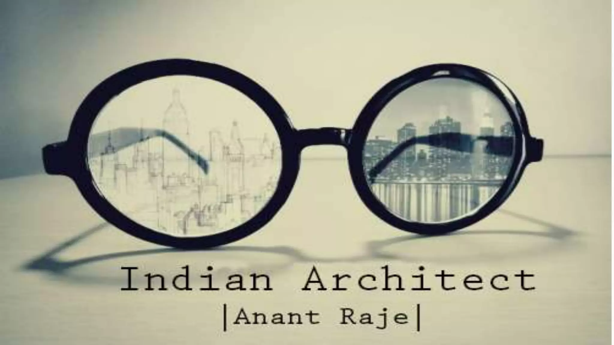 Ar. Anant Raje | PPTX