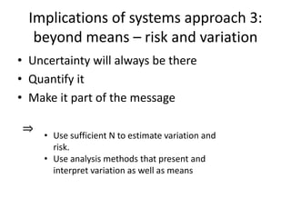 The new agronomy and new research methods?