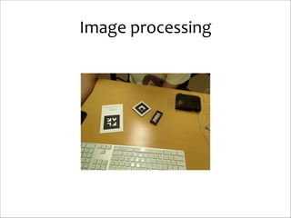 Image	
  processing

 