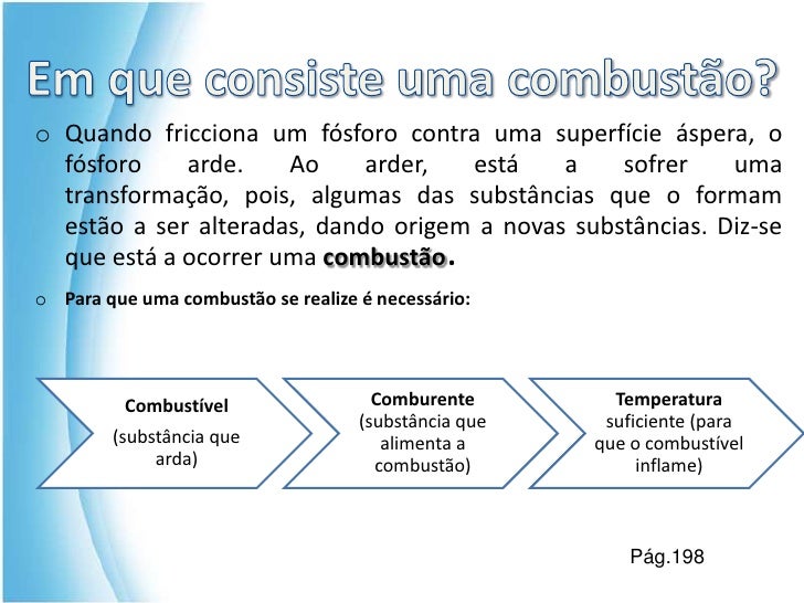 Considera Se Combustível Aquele Material Que Quando Em Combustão