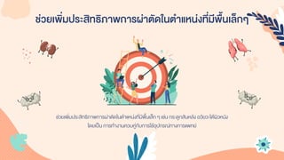 ช่วยเพิ่มประสิทธิภำพกำรผ่ำตัดในตำแหน่งที่มีพื้นเล็ก ๆ เช่น กระดูกสันหลัง อวัยวะใต้ผิวหนัง
โดยเป็น กำรทำงำนควบคู่กับกำรใช้อุปกรณ์ทำงกำรแพทย์
ช่วยเพิ่มประสิทธิภาพการผ่าตัดในตาแหน่งที่มีพื้นเล็กๆ
 