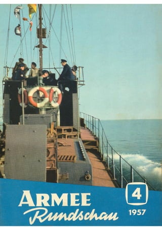 NVA: "Armeerundschau", April 1957