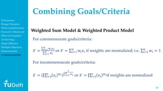Weighted Sum Method Multi Objective Ar1 twf030 lecture3.1: Design Optimization | PDF