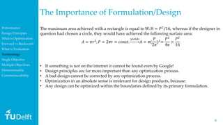 Ar1 twf030 lecture3.1: Design Optimization | PDF