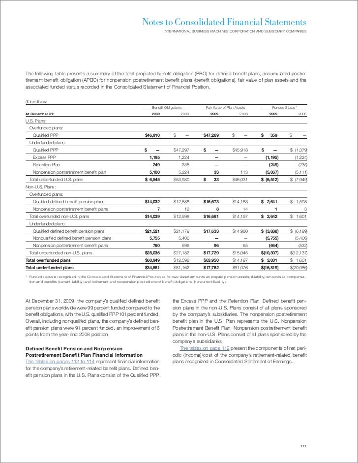 IBM Annual Report 2009
