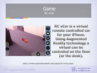 Game
RC vCar
 