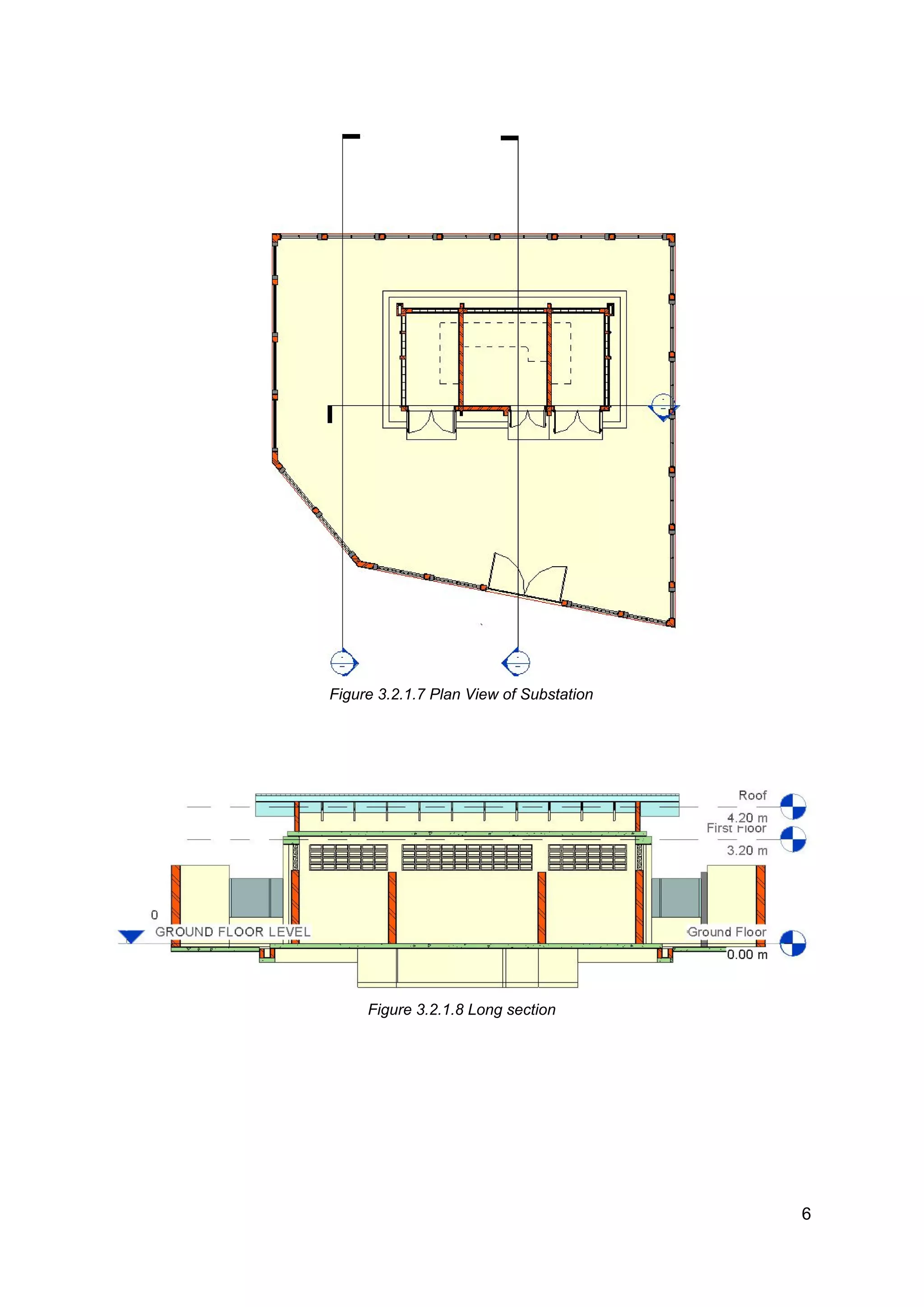 Figure 3.2.1.7 Plan View of Substation
Figure 3.2.1.8 Long section
6
 