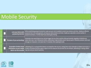 ©lx
Mobile Security
 