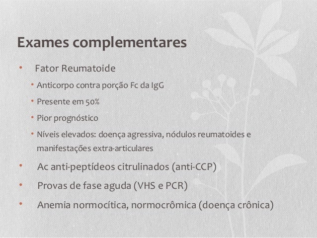 Exames para detectar artrite reumatoide