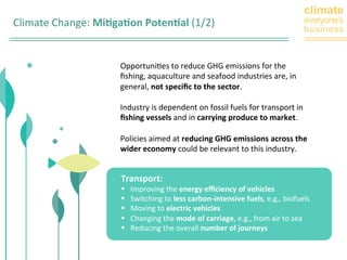Climate Change: Implications for Fisheries and Aquaculture | PDF