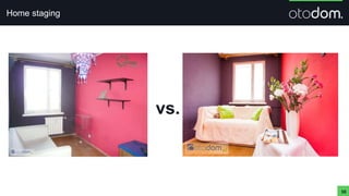 Home staging
58
vs.
 