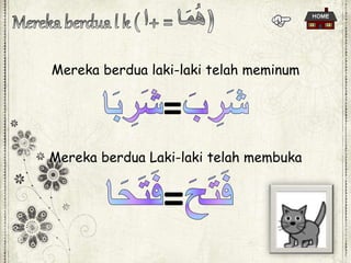 Mereka berdua laki-laki telah meminum
Mereka berdua Laki-laki telah membuka