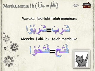 Mereka laki-laki telah meminum
Mereka Laki-laki telah membuka