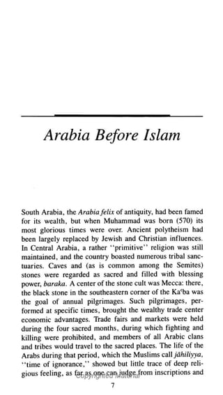 Arab before-islam