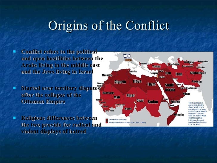 The Arab Israeli Conflict Of The Middle