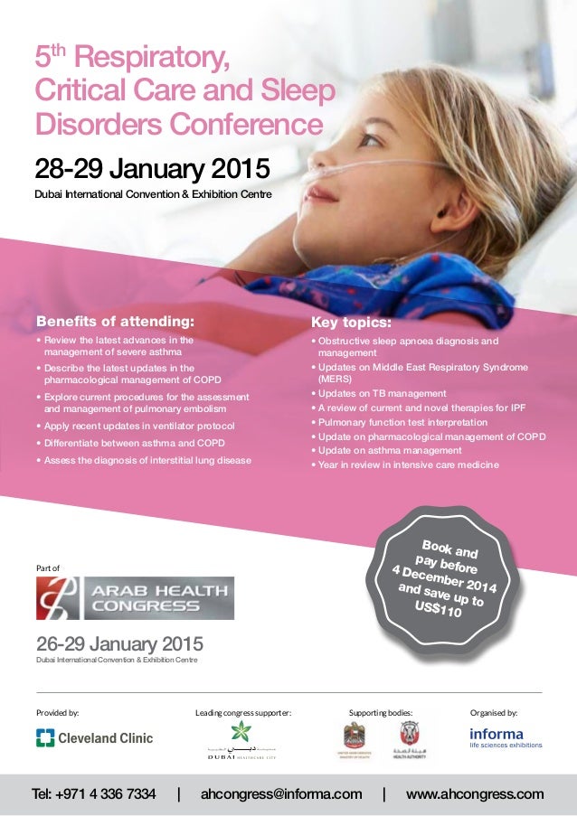 5th Respiratory, Critical Care and Sleep Disorders Conference