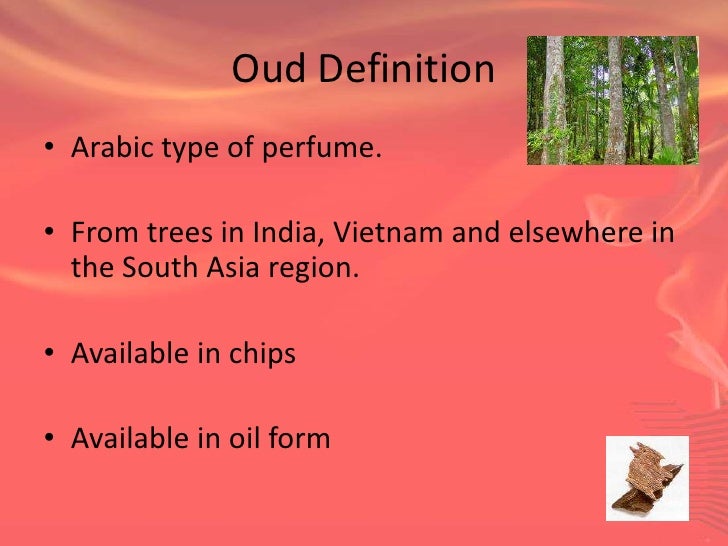 Arabian oud slides