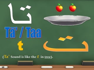 13
t
(Ta' Sound is like the t in tree).
 