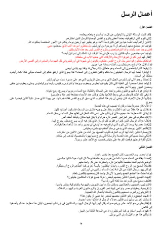 ‫الرسل‬ ‫أعمال‬
‫الول‬ ‫الفصل‬
،‫ويعلمه‬ ‫يفعله‬ ‫يسوع‬ ‫بدأ‬ ‫ما‬ ‫كل‬ ‫عن‬ ‫ثاوفيلس‬ ‫يا‬ ‫ألولى‬ ‫ألرسالة‬ ‫كتبت‬ ‫لقد‬1
.‫أختارهم‬ ‫ألذين‬ ‫للرسل‬ ‫ألوصايا‬ ‫ألقدس‬ ‫بالروح‬ ‫أعطى‬ ‫بعدما‬ ،‫فيه‬ ‫أرتفع‬ ‫ألذي‬ ‫أليوم‬ ‫إلى‬2
.‫ا‬ ‫بملكوت‬ ‫ألمختصة‬ ‫ألمور‬ ‫عن‬ ‫ويتكلم‬ ‫يوما‬ ‫أربعين‬ ‫لهم‬ ‫يظهر‬ ‫وهو‬ ،‫المه‬ ‫بعد‬ ‫كثيرة‬ ‫ببرأهين‬ ‫حيا‬ ‫نفسه‬ ‫أيضا‬ ‫أرأهم‬ ‫ألذين‬3
.‫مني‬ ‫سمعتموه‬ ‫ألذي‬ ‫ألب‬ ‫موعد‬ ‫ينتظروأ‬ ‫بل‬ ،‫أورشليم‬ ‫من‬ ‫يبرحوأ‬ ‫ل‬ ‫أن‬ ‫أوصاهم‬ ‫معهم‬ ‫مجتمع‬ ‫هو‬ ‫وفيما‬4
.‫بكثير‬ ‫أليام‬ ‫هذه‬ ‫بعد‬ ‫ليس‬ ‫ألقدس‬ ‫بالروح‬ ‫فستعمدون‬ ‫أنتم‬ ‫وأما‬ ،‫بالماء‬ ‫عمد‬ ‫يوحنا‬ ‫فإن‬5
‫؟‬‫ا‬‫ا‬‫أيض‬ ‫إسرأئيل‬ ‫إلى‬ ‫ألملك‬ ‫ترد‬ ‫ألوقت‬ ‫هذأ‬ ‫في‬ ‫هل‬ ‫رب‬ ‫يا‬: ‫قائلين‬ ‫سألوه‬ ‫مجتمعون‬ ‫هم‬ ‫وفيما‬6
.‫سلطانه‬ ‫في‬ ‫ألب‬ ‫جعلها‬ ‫ألتي‬ ‫وألوقات‬ ‫ألزمنة‬ ‫تعرفوأ‬ ‫أن‬ ‫لكم‬ ‫ليس‬ ‫لهم‬ ‫فقال‬7
.‫ألرض‬ ‫أقصى‬ ‫وإلى‬ ‫وألسامرة‬ ‫أليهودية‬ ‫كل‬ ‫وفي‬ ‫أورشليم‬ ‫في‬ ‫شهودأ‬ ‫لي‬ ‫وتكونون‬ ،‫عليكم‬ ‫ألقدس‬ ‫ألروح‬ ‫حل‬ ‫متى‬ ‫قوة‬ ‫ستنالون‬ ‫ولكنكم‬8
.‫أعينهم‬ ‫عن‬ ‫سحابة‬ ‫وأخذته‬ ‫ينظرون‬ ‫وهم‬ ‫أرتفع‬ ‫هذأ‬ ‫قال‬ ‫ولما‬9
.‫أبيض‬ ‫بلباس‬ ‫بهم‬ ‫وقفا‬ ‫قد‬ ‫رجلن‬ ‫إذأ‬ ،‫منطلق‬ ‫وهو‬ ‫ألسماء‬ ‫إلى‬ ‫يشخصون‬ ‫كانوأ‬ ‫وفيما‬10
‫رأيتموه‬ ‫كما‬ ‫هكذأ‬ ‫سيأتي‬ ‫ألسماء‬ ‫إلى‬ ‫عنكم‬ ‫أرتفع‬ ‫ألذي‬ ‫يسوع‬ ‫هذأ‬ ‫ألسماء؟‬ ‫إلى‬ ‫تنظرون‬ ‫وأقفين‬ ‫بالكم‬ ‫ما‬ ‫ألجليليون‬ ‫ألرجال‬ ‫أيها‬ ‫أيضا‬ ‫وقالوأ‬11
.‫ألسماء‬ ‫إلى‬ ‫منطلقا‬
.‫أورشليم‬ ‫من‬ ‫سبت‬ ‫مسيرة‬ ‫على‬ ‫هو‬ ‫ألذي‬ ‫ألزيتون‬ ‫جبل‬ ‫يدعى‬ ‫ألذي‬ ‫ألجبل‬ ‫من‬ ‫أورشليم‬ ‫إلى‬ ‫رجعوأ‬ ‫حينئذ‬12
‫حلفى‬ ‫بن‬ ‫ويعقوب‬ ‫ومتى‬ ‫وبرثولماوس‬ ‫وتوما‬ ‫وفيلبس‬ ‫وأندرأوس‬ ‫ويوحنا‬ ‫ويعقوب‬ ‫بطرس‬ ‫فيها‬ ‫يقيم‬ ‫كان‬ ‫ألتي‬ ‫ألعلية‬ ‫إلى‬ ‫صعدوأ‬ ‫دخلوأ‬ ‫ولما‬13
.‫يعقوب‬ ‫أخو‬ ‫ويهوذأ‬ ‫ألغيور‬ ‫وسمعان‬
.‫إخوته‬ ‫ومع‬ ،‫يسوع‬ ‫أم‬ ‫ومريم‬ ،‫ألنساء‬ ‫مع‬ ،‫وألطلبة‬ ‫ألصلة‬ ‫على‬ ‫وأحدة‬ ‫بنفس‬ ‫يوأظبون‬ ‫كلهم‬ ‫هالء‬ ‫وكان‬14
)‫وعشرين‬ ‫مئة‬ ‫نحو‬ ‫مجتمعة‬ ‫ألسماء‬ ‫عدد‬ ‫(وكان‬ ‫وقال‬ ‫ألتلميذ‬ ‫وسط‬ ‫في‬ ‫بطرس‬ ‫قام‬ ‫أليام‬ ‫تلك‬ ‫وفي‬15
‫على‬ ‫قبضوأ‬ ‫للذين‬ ‫ا‬‫ل‬‫دلي‬ ‫صار‬ ‫ألذي‬ ‫يهوذأ‬ ‫عن‬ ‫دأود‬ ‫بفم‬ ‫فقاله‬ ‫ألقدس‬ ‫ألروح‬ ‫سبق‬ ‫ألذي‬ ‫ألمكتوب‬ ‫هذأ‬ ‫يتم‬ ‫أن‬ ‫ينبغي‬ ‫كان‬ ،‫ألخوة‬ ‫ألرجال‬ ‫أيها‬16
.‫يسوع‬
.‫ألخدمة‬ ‫هذه‬ ‫في‬ ‫نصيب‬ ‫له‬ ‫وكان‬ ،‫بيننا‬ ‫ا‬‫أ‬‫معدود‬ ‫كان‬ ‫لنه‬17
.‫كلها‬ ‫أحشاؤه‬ ‫فانسكبت‬ ،‫ألوسط‬ ‫من‬ ‫فانشق‬ ‫وجهه‬ ‫على‬ ‫وسقط‬ ،‫ألظلم‬ ‫أجرة‬ ‫من‬ ‫ا‬‫ل‬‫حق‬ ‫هذأ‬ ‫فاشترى‬18
.‫ألدماء‬ ‫حقل‬ ‫أي‬ ‫ألدماء‬ ‫حقل‬ ‫لغتهم‬ ‫في‬ ‫ألحقل‬ ‫ذلك‬ ‫دعي‬ ‫حتى‬ ‫أورشليم‬ ‫سكان‬ ‫جميع‬ ‫عند‬ ‫معلوما‬ ‫ذلك‬ ‫وكان‬19
.‫اخر‬ ‫أسقفه‬ ‫وليأخذ‬ ‫ساكن‬ ‫فيها‬ ‫يكن‬ ‫ول‬ ‫خرأبا‬ ‫دأره‬ ‫لتصر‬: ‫ألمزأمير‬ ‫سفر‬ ‫في‬ ‫مكتوب‬ ‫فإنه‬20
،‫إلينا‬ ‫ويخرج‬ ‫يدخل‬ ‫يسوع‬ ‫ألرب‬ ‫فيه‬ ‫كان‬ ‫ألذي‬ ‫ألزمان‬ ‫كل‬ ‫يرأفقوننا‬ ‫كانوأ‬ ‫ألذين‬ ‫ألرجال‬ ‫هالء‬ ‫فأما‬21
.‫بقيامته‬ ‫معنا‬ ‫شاهدأ‬ ‫منا‬ ‫وأحد‬ ‫يصير‬ ‫أن‬ ‫ينبغي‬ ‫عنا‬ ‫فيه‬ ‫أرتفع‬ ‫ألذي‬ ‫أليوم‬ ‫إلى‬ ‫يوحنا‬ ‫معمودية‬ ‫فمنذ‬22
.‫ومتياس‬ ،‫يوستس‬ ‫ألملقب‬ ‫برسابا‬ ‫يدعى‬ ‫ألذي‬ ‫يوسف‬: ‫أثنين‬ ‫فأقاموأ‬23
،‫أخترت‬ ‫من‬ ‫ألثنين‬ ‫هذين‬ ‫من‬ ‫أنت‬ ‫ين‬‫ي‬‫ب‬ ،‫ألجميع‬ ‫قلوب‬ ‫ألعارف‬ ‫ألرب‬ ‫أيها‬ ‫أنت‬: ‫قائلين‬ ‫وصلوأ‬24
.‫مكانه‬ ‫إلى‬ ‫ليذهب‬ ،‫بالمعصية‬ ‫يهوذأ‬ ‫منها‬ ‫خرج‬ ‫ألتي‬ ‫وألرسالة‬ ‫ألخدمة‬ ‫هذه‬ ‫في‬ ‫ا‬‫ا‬‫نصيب‬ ‫يأخذ‬ ‫لكي‬25
.‫ا‬‫ل‬‫رسو‬ ‫عشر‬ ‫ألحد‬ ‫مع‬ ‫فحسب‬ ‫متياس‬ ‫على‬ ‫ألقرعة‬ ‫فوقعت‬ ‫قرعتهم‬ ‫ألقوأ‬ ‫ثم‬26
‫الثاني‬ ‫الفصل‬
.‫وأحدة‬ ‫بنفس‬ ‫ا‬‫ا‬‫مع‬ ‫ألجميع‬ ‫كان‬ ،‫ألخمسين‬ ‫يوم‬ ‫حضر‬ ‫ولما‬1
.‫جالسين‬ ‫كانوأ‬ ‫حيث‬ ‫ألبيت‬ ‫كل‬ ‫ومل‬ ‫عاصفة‬ ‫ريح‬ ‫هبوب‬ ‫من‬ ‫كما‬ ‫صوت‬ ‫ألسماء‬ ‫من‬ ‫بغتة‬ ‫فحدث‬2
.‫منهم‬ ‫وأحد‬ ‫كل‬ ‫على‬ ‫وأستقرت‬ ،‫نار‬ ‫من‬ ‫كأنها‬ ‫منقسمة‬ ‫ألسنة‬ ‫لهم‬ ‫وظهرت‬3
.‫ينطقوأ‬ ‫أن‬ ‫ألروح‬ ‫أعطاهم‬ ‫كما‬ ‫أخرى‬ ‫بألسنة‬ ‫يتكلمون‬ ‫وأبتدأوأ‬ ،‫ألقدس‬ ‫ألروح‬ ‫من‬ ‫ألجميع‬ ‫فامتل‬4
.‫أورشليم‬ ‫في‬ ‫ساكنين‬ ‫ألسماء‬ ‫تحت‬ ‫أمة‬ ‫كل‬ ‫من‬ ‫أتقياء‬ ‫رجال‬ ‫يهود‬ ‫وكان‬5
.‫بلغته‬ ‫يتكلمون‬ ‫يسمعهم‬ ‫كان‬ ‫وأحد‬ ‫كل‬ ‫لن‬ ‫وتحيروأ‬ ‫ألجمع‬ ‫أجتمع‬ ‫هذأ‬ ‫حدث‬ ‫ولما‬6
‫جليليون؟‬ ‫ألمتكلمين‬ ‫هالء‬ ‫جميع‬ ‫هوذأ‬: ‫لبعض‬ ‫بعضهم‬ ‫قائلين‬ ‫وتعجبوأ‬ ‫ألجميع‬ ‫فبهت‬7
‫بها؟‬ ‫ولد‬ ‫ألتي‬ ‫لغته‬ ‫منا‬ ‫وأحد‬ ‫كل‬ ‫نحن‬ ‫نسمع‬ ‫فكيف‬8
،‫واسيا‬ ‫وبنتس‬ ‫وكبادوكية‬ ‫وأليهودية‬ ‫ألنهرين‬ ‫بين‬ ‫ما‬ ‫بلد‬ ‫وسكان‬ ‫وألعيلميين‬ ‫وألميديين‬ ‫ألبارثيين‬9
.‫وألدخلء‬ ‫وأليهود‬ ‫ألغرباء‬ ‫وألرومانيون‬ ‫ألقيروأن‬ ‫نحو‬ ‫ليبية‬ ‫ونوأحي‬ ‫ومصر‬ ‫وبمفيلية‬ ‫فريجية‬10
.‫ألعجيبة‬ ‫ا‬ ‫بأعمال‬ ‫بألسنتنا‬ ‫يتكلمون‬ ‫نسمعهم‬ ‫وألعرب‬ ‫ألكريتيون‬11
‫هذأ؟‬ ‫يكون‬ ‫أن‬ ‫عسى‬ ‫ما‬: ‫لبعض‬ ‫بعضهم‬ ‫قائلين‬ ‫وأرتابوأ‬ ‫ألجميع‬ ‫فبهت‬12
.‫جديدة‬ ‫ا‬‫أ‬‫خمر‬ ‫أمتلوأ‬ ‫قد‬ ‫ألرجال‬ ‫هالء‬: ‫قائلين‬ ‫يستهزئون‬ ‫اخرون‬ ‫وكان‬13
‫وأصغوأ‬ ‫عندكم‬ ‫معلوما‬ ‫هذأ‬ ‫ليكن‬ ،‫أجمعون‬ ‫أورشليم‬ ‫في‬ ‫وألساكنون‬ ‫أليهود‬ ‫ألرجال‬ ‫أيها‬: ‫لهم‬ ‫وقال‬ ‫صوته‬ ‫ورفع‬ ‫عشر‬ ‫ألحد‬ ‫مع‬ ‫بطرس‬ ‫فقام‬14
:‫كلمي‬ ‫إلى‬
.‫ألنهار‬ ‫من‬ ‫ألثالثة‬ ‫ألساعة‬ ‫هي‬ ‫إذ‬ ،‫تظنون‬ ‫أنتم‬ ‫كما‬ ‫سكارى‬ ‫ليسوأ‬ ‫فهالء‬15
.‫يوئيل‬ ‫ألنبي‬ ‫بلسان‬ ‫قيل‬ ‫ما‬ ‫هو‬ ‫هذأ‬ ‫ولكن‬16
78
 