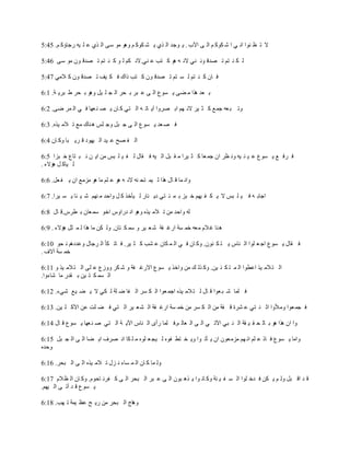 ‫ال ط ػ ٛ١ح حٚ ٥ ح ٗ ُ١َ ٕ حْ ٣ ح٨د . ٦ ١ؿي حْ ٌ٤ ٦ ٘ ُ١َ ٕ ٠ٞ١ ٖ١ ٓ٣ حْ ٌ٤ ؾ ٓ ٧ٝ ٍؿخإَ ٕ. 54:5‬

‫ْ ُ ٛ ظٕ ط ٜيي ١ٚ ٛ٥ الٚ ٝ ٞ١ َ ظذ ؾ ٛ٥.الٚ ُٕ ْ ١ َ ٛ ظٕ ط ٜيي ١٘ ٖ١ ٓ٣ 64:5‬

‫ن خ٘ َ ٛ ظٕ ْ ٔ ظٕ ط ٜيي ١٘ َ ظذ ًحٌ ن ُ ٧م ط ٜيي ١٘ َ الٖ٥ 74:5‬

‫ر ؿي ٌٞح ٖ ٠٣ ٦ ٔ١ؼ حْ ٣ ؾ زَ ر لَ حْ ـ ٓ ٧ّ ٠ٞ١ ر لَ ط زَ٦ ش. 1:6‬

‫٠ط ز ؿٝ ؿٗؽ َ ؼ ٧َ الٚ ٟٕ حر َٜ٠ح آ٦ خط ٝ حْ ظ٥ َ خ٘ ٦ ٜ ٛ ؿٟخ ن ٥ حْ َٗ ٟ٣. 2:6‬

‫ن ٜ ؿي ٦ ٔ١ؼ حْ ٣ ؿ زّ ٠ؿ ْٓ ٞ ٛخٌ ٖؽ ط الٖ ٧ٌٜ. 3:6‬

‫حْ ه ٜق ؾ ٧ي حْ ٧ٟ١ى ي َ٦ زخ ٠َ خ٘ 4:6‬

‫ن َن ؽ ٦ ٔ١ؼ ؾ ٧ ٛ ٧ٝ ٠ٚ ػَ ح٘ ؿٗ ؿخ َ ؼ ٧َح ٖ ً زّ حْ ٧ٝ ن ًخِ ْ ه ٧ ٓ زْ ٖٙ ح٦ ٙ ٚ ز ظخؼ ه زِح 5:6‬
‫ْ ٧خَ ّ ٞئالء .‬

‫٠حٚ ٗخ ي خِ ٌٞح ْ ٧ٗ ظل ٛٝ الٚ ٝ ٞ١ ؾ ٕٓ ٖخ ٞ١ ِٖٖؽ ح٘ ٦ ه ؿّ. 6:6‬

‫حؿخر ٝ ن ٧ ٓ زْ ال ٦ ُ ه ٧ٟٕ ه زِ ر ٗ ج ظ٥ ى٦ ٛخٍ ْ ٧ؤهٌ َ ّ ٠حكي ٖ ٟٕٛ ٗ ٧ جخ ٦ ٔ ٧َح. 7:6‬

‫ْٝ ٠حكي ٖٙ ط الٖ ٧ٌٜ ٠ٞ١ حٚ يٍح٠ّ حه١ ٓٗ ؿخ٘ ر طَّ.ي خِ 8:6‬

‫ٞ ٛخ ق الٔ ٖؿٝ هٗ ٔش حٍق هش ٗ ؿ ٧َ ٠ ٓٗ ُ ظخ٘. ٠ْ ُٙ ٖخ ٌٞح ْ ٗ ؼّ ٞئالء . 9:6‬

‫ن ًخِ ٦ ٔ١ؼ حؿ ؿ ٓ١ح حْ ٛخّ ٦ ظ ُ ج١٘. ٠َ خ٘ ن ٥ حْ ٗ ُخ٘ ؾ ٘ذ َ ؼ ٧َ. ن خط ُؤ حْ َؿخِ ٠ؾيىٕٞ ٚ ل١ 01:6‬
‫هٗ ٔش آالل .‬

‫حْ ظ الٖ ٧ٌ حؾط١ح حْ ٗ ظ ُ ج ٧ٙ. ٠َ ٌْ ٍ ٖٙ ٠حهٌ ٦ ٔ١ؼ حالٍق هش ٠ ٗ َُ ٠٠ُؼ ؾ ٓ٣ حْ ظ الٖ ٧ٌ ٠ 11:6‬
‫حْ ٔٗ ُ ظ ٧ٙ ر ًيٍ ٖخ ٗخء٠ح.‬

‫ن ٓٗخ ٗ ز ؿ١ح ي خِ ْ ظ الٖ ٧ٌٜ حؿٗ ؿ١ح حْ ُ َٔ حْ هخ ٟ ٓش ْ ُ٥ ال ٦ ٠ ٧ؽ ٗ٥ء. 21:6‬

‫ن ـٗ ؿ١ح ٠ٖ٫٠ح حػ ٛ ظ٥ ؾ َ٘س ي هش ٖٙ حْ ُ َٔ ٖٙ هٗ ٔش حٍق هش حْ ٘ ؿ ٧َ حْ ظ٥ ن ٠ ٓض ؾٙ ح٨َ ٓ ٧ٙ. 31:6‬

‫٠ح ح٘ ٌٞح ٞ١ ر خْ ل ً ٧ ًش حْ ٛ ز٥ ح٨ط ٥ حْ ٣ حْ ؿخْ ٕ.ن ٓٗخ ٍأ٢ حْ ٛخّ ح٨٦ ش حْ ظ٥ ٛ ٛ ؿٟخ ٦ ٔ١ؼ ي خِ 41:6‬

‫٠حٖخ ٦ ٔ١ؼ ن خً ؾ ٕٓ حٚ ٟٕ ِٖٖؿ١٘ ح٘ ٦ ؤط ١ح ٠٦ و ظط ه١ٜ ْ ٧ـ ؿ ٓ١ٜ ٖ ٓ ُخ حٚ َٜل ح٦ ٠خ حْ ٣ حْ ـ زّ 51:6‬
‫٠كيٜ‬

‫٠ْ ٗخ َ خ٘ حْ ٗ ٔخء ٚ ِِ ط الٖ ٧ٌٜ حْ ٣ حْ زلَ. 61:6‬

‫ي ي حي زّ ٠ْ ٕ ٦ ُٙ ن يه ٓ١ح حْ ٔ ه ٧ ٛش ٠َ خٚ ١ح ٦ ٌٞ ز١٘ حْ ٣ ؾ زَ حْ زلَ حْ ٣ َ هَٚ خك١ٔ. ٠َ خ٘ حْ ػ الٔ 71:6‬
‫٦ ٔ١ؼ ي ي أط ٣ حْ ٧ٟٕ.‬

‫٠ٞخؽ حْ زلَ ٖٙ ٍ٦ ق ؾػ ٧ٗش ط ٟذ. 81:6‬
 