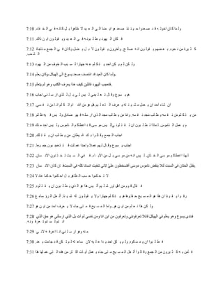 ‫٠ْ ٗخ َ خ٘ حه١ط ٝ ي ي ٛ ؿي٠ح ك ٧ ٛ جٌ ٛ ؿي ٞ١ ح٦ ٠خ حْ ٣ حْ ؿ ٧ي ال غخَٞح ر ّ َ خٚ ٝ ن ٥ حْ و هخء. 01:7‬

‫ن ُخ٘ حْ ٧ٟ١ى ٦ ط ٓ ز١ٚ ٝ ن ٥ حْ ؿ ٧ي ٠٦ ً١ْ ١٘ ح٦ ٙ ًحٌ. 11:7‬

‫َ ؼ ٧َس ٖٙ ٚ ل١ٜ. ر ؿ ٠ٟٕ ٦ ً١ْ ١٘ حٚ ٝ ٛخْ ق. ٠آهَ٠٘ ٦ ً١ْ ١٘ ال ر ّ ٦ ٠ّ ٠َ خ٘ ن ٥ حْ ـٗؽ ٖ ٛخؿخس 21:7‬
‫حْ ٘ ؿذ.‬

‫٠ْ ُٙ ْ ٕ ٦ ُٙ حكي ٦ ظ ُ ٕٓ ؾ ٛٝ ؿٟخٍح ْ ٔ زذ حْ و١ل ٖٙ حْ ٧ٟ١ى 31:7‬

                                                              ‫.‬

                                                          ‫.‬

‫ٕٞ ٦ ٔ١ؼ ٠ي خِ ط ؿ ٓ ٧ٗ٥ ْ ٧ْ ْ ٥ ر ّ ْ ٌٓ٤ حٍ ٓ ٓ ٛ٥.حؿخد 61:7‬

‫ح٘ ٗخء حكي ح٘ ٦ ؿّٗ ٖ ٘ ٧ ج ظٝ ٦ ؿَل حْ ظ ؿ ٓ ٧ٕ ّٞ ٞ١ ٖٙ حهلل حٔ حط ُ ٕٓ حٚ خ ٖٙ ٚ ه ٔ٥. 71:7‬

‫ٖٙ ٦ ظ ُ ٕٓ ٖٙ ٚ ه ٔٝ ٦ ط ٓذ ٖـي ٚ ه ٔٝ. ٠حٖخ ٖٙ ٦ ط ٓذ ٖـي حْ ٌ٤ حٍ ٓٓ ٝ ن ٟ١ ٛخىو ٠ْ ٧ْ ن ٧ٝ غ ٕٓ. 81:7‬

‫ٔ ٦ ؿّٗ حْ ٛخٖ١ّ. ْ ٗخًح ط ط ٓ ز١٘ ح٘ ط ً ظ ٓ١ٚ ٥أْ ٧ْ ٖ١ ٓ٣ ي ي حؾطخَ ٕ حْ ٛخٖ١ّ ٠ْ ٧ْ حكي ٖ ٍٛ 91:7‬

‫حؿخد حْ ـٗؽ ٠ي خْ ١ح ر ٍ ٗ ٧طخ٘. ٖٙ ٦ ط ٓذ ح٘ ٦ ً ظ ٍٓ. 02:7‬

‫حؿخد ٦ ٔ١ؼ ٠ي خِ ْ ٟٕ ؾٗ ال ٠حكيح ؾٗ ٓض ن ظ ظ ؿـ ز١٘ ؿٗ ٧ ؿخ. 12:7‬

‫ه٥ حْ ٔ زض ط و ظ ٛ١٘ حالٚ ٔخ٘. 22:7‬         ‫ْ ٌٟح حؾطخَ ٕ ٖ١ ٓ٣ حْ و ظخ٘. ْ ٧ْ حٚ ٝ ٖٙ ٖ١ ٓ٣ ر ّ ٖٙ ح٨ر خء. ن‬

‫ن خ٘ َ خ٘ حالٚ ٔخ٘ 32:7‬                                                                                         ‫.‬

‫ال ط ل ُٗ١ح ك ٔذ حْ ػخَٞ ر ّ حك ُٗ١ح ك ُٗخ ؾخى ال 42:7‬

‫ن ًخِ ي ١ٔ ٖٙ حّٞ ح٠ٍ ٗ ٓ ٧ٕ أْ ٧ْ ٌٞح ٞ١ حْ ٌ٤ ٦ ط ٓ ز١٘ ح٘ ٦ ً ظ ٓ١ٜ. 52:7‬

‫ٍن ١ح ٦ ً ٧ ٛخ ح٘ ٌٞح ٞ١ حْ ٗ ٔ ٧ق ك ًخ.٠ٞخ ٞ١ ٦ ظ ُ ٕٓ ؿٟخٍح ٠ال ٦ ً١ْ ١٘ ْٝ ٗ ٧ جخ. أْ ؿّ حْ َإ ٓخء ؼ 62:7‬

‫٠ْ ُٙ ٌٞح ٚ ؿ ٕٓ ٖٙ ح٦ ٙ ٞ١. ٠حٖخ حْ ٗ ٔ ٧ق ن ٗ ظ٣ ؿخء ال ٦ ؿَل حكي ٖٙ ح٦ ٙ ٞ١ 72:7‬


‫حٚ ظٕ ْ ٔ ظٕ ط ؿَن ١ٚ ٝ.‬

‫ٖ ٛٝ ٠ٞ١ حٍ ٓ ٓ ٛ٥.حٚ خ حؾَن ٝ الٚ ٥ 92:7‬

‫ن ط ٓ ز١ح ح٘ ٦ ٗ ٔ ُ١ٜ. ٠ْ ٕ ٦ ٓى حكي ٦ يح ؾ ٓ ٧ٝ ال٘ ٓخؾ ظٝ ْ ٕ ط ُٙ ي ي ؿخءص ر ؿي. 03:7‬

‫ن آٖٙ ر ٝ َ ؼ ٧َ٠٘ ٖٙ حْ ـٗؽ ٠ي خْ ١ح أْ ؿّ حْ ٗ ٔ ٧ق ٖ ظ٣ ؿخء ٦ ؿّٗ آ٦ خص حَ ؼَ ٖٙ ٌٜٞ حْ ظ٥ ؾٗ ٟٓخ ٌٞح 13:7‬
 