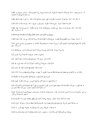 ‫ن ٧ ٓ زْ ٠ؿي ٚ ؼ ٛخث ٧ّ ٠ي خِ ْٝ ٠ؿيٚ خ حْ ٌ٤ َ ظذ ؾ ٛٝ ٖ١ ٓ٣ ن ٥ حْ ٛخٖ١ّ ٠حالٚ ز ٧خء ٦ ٔ١ؼ حر ٙ 54:1‬
‫٦ ١ ٓم حْ ٌ٤ ٖٙ حْ ٛخ َٛس.‬

‫ن ًخِ ْٝ ٚ ؼ ٛخث ٧ّ أٖٙ حْ ٛخ َٛس ٦ ٗ ُٙ ح٘ ٦ ُ١٘ ٗ٥ء ٛخْ ق. ي خِ ْٝ ن ٧ ٓ زْ ط ؿخِ ٠حٚ ػَ 64:1‬

‫ي خِ ؾ ٛٝ ٞ١ًح ح َٓحث ٧ ٓ٥ ك ًخ ال قٖ ن ٧ٝ.٠ٍأ٢ ٦ ٔ١ؼ ٚ ؼ ٛخث ٧ّ ٖ ً ز ال حْ ٧ٝ ل 74:1‬

‫ي خِ ْٝ ٚ ؼ ٛخث ٧ّ ٖٙ ح٦ ٙ ط ؿَن ٛ٥. حؿخد ٦ ٔ١ؼ ٠ي خِ ْٝ. ي زّ ح٘ ىؾخٌ ن ٧ ٓ زْ ٠حٚ ض ط لض 84:1‬
‫حْ ظ ٧ ٛش ٍأ٦ ظٍ.‬

                                            ‫.ِ٤ةحٍّح ٌِٔ ص٘ح .‬

‫ْ ظ ٧ ٛش. ٓ١ل ط َ٢ حؾػٕ ٖٙ ٌٞح.حؿخد ٦ ٔ١ؼ ٠ي خِ ْٝ ّٞ آٖ ٛض الٚ ٥ ي ٓض ْ ٍ حٚ ٥ ٍأ٦ ظٍ ط لض ح 05:1‬

‫٠ي خِ ْٝ حْ لى حْ لى حي ١ِ ْ ُٕ ٖٙ ح٨٘ ط َ٠٘ حْ ٔٗخء ٖ ه ظ١كش ٠ٖالث ُش حهلل ٦ ٜ ؿي٠٘ ٠٦ ِْٛ ١٘ ؾ ٓ٣ 15:1‬
‫حر ٙ حالٚ ٔخ٘‬

‫٠ن ٥ حْ ٧١ٔ حْ ؼخْ غ َ خ٘ ؾَّ ن ٥ ي خٚ خ حْ ـ ٓ ٧ّ ٠َ خٚ ض حٔ ٦ ٔ١ؼ ٞ ٛخٌ. 1:2‬

‫٠ىؾ٥ ح٦ ٠خ ٦ ٔ١ؼ ٠ط الٖ ٧ٌٜ حْ ٣ حْ ؿَّ. 2:2‬

‫ي خْ ض حٔ ٦ ٔ١ؼ ْٝ ْ ٧ْ ْ ٟٕ هَٗ.٠ْ ٗخ ن َقض حْ وَٗ 3:2‬

‫ي خِ ْ ٟخ ٦ ٔ١ؼ ٖخ ْ ٥ ٠ْ ٍ ٦ خ حَٖأس. ْ ٕ ط ؤص ٓخؾ ظ٥ ر ؿي. 4:2‬

‫ي خْ ض حٖٝ ْ ٓويحٔ ٖٟٗخ ي خِ ْ ُٕ ن خن ؿ ٓ١ٜ. 5:2‬

‫٠َ خٚ ض ٓ ظش حؿَح٘ ٖٙ كـخٍس ٖ١ ٟ١ؾش ٞ ٛخٌ ك ٔذ ط طٟ ٧َ حْ ٧ٟ١ى ٦ ٔؽ َ ّ ٠حكي ٖطَ٦ ٙ ح٠ ػ الػ ش. 6:2‬

‫حْ ٣ ن ١و. ي خِ ْ ٟٕ ٦ ٔ١ؼ حٖ٫٠ح حالؿ َح٘ ٖخء. ن ٗ ٫٠ٞخ 7:2‬

‫ػ ٕ ي خِ ْ ٟٕ ح ٓ ظ ً١ح ح٨٘ ٠ي يٖ١ح حْ ٣ ٍث ٧ْ حْ ٗ ظ ُب. ن ًيٖ١ح. 8:2‬

‫ن ٓٗخ ًحو ٍث ٧ْ حْ ٗ ظ ُب حْ ٗخء حْ ٗ ظل١ِ هَٗح ٠ْ ٕ ٦ ُٙ ٦ ؿ ٕٓ ٖٙ ح٦ ٙ ٞ٥. ْ ُٙ حْ ويحٔ حْ ٌ٦ ٙ َ خٚ ١ح ي ي 9:2‬
‫ح ٓ ظ ً١ح حْ ٗخء ؾ ٓٗ١ح. ىؾخ ٍث ٧ْ حْ ٗ ظ ُب حْ ؿَ٦ ْ‬

‫٠ٖ ظ٣ ٓ َُ٠ح ن ل ٧ ٛ جٌ حْ ي٠٘. حٖخ حٚ ض ن ًي حر ً ٧ض ٠ي خِ ْٝ. َ ّ حٚ ٔخ٘ حٚ ٗخ ٦ ٠ؽ حْ وَٗ حْ ـ ٧يس ح٠ال 01:2‬
‫حْ وَٗ حْ ـ ٧يس حْ ٣ ح٨٘ .‬

‫ٌٜٞ ر يح٦ ش ح٨٦ خص ن ؿ ٟٓخ ٦ ٔ١ؼ ن ٥ ي خٚ خ حْ ـ ٓ ٧ّ ٠حغَٟ ٖـيٜ ن آٖٙ ر ٝ ط الٖ ٧ٌٜ 11:2‬

‫٠ر ؿي ٌٞح حٚ ليٍ حْ ٣ َ هَٚ خك١ٔ ٞ١ ٠حٖٝ ٠حه١ط ٝ ٠ط الٖ ٧ٌٜ ٠حي خٖ١ح ٞ ٛخٌ ح٦ خٖخ ْ ٧ ٔض َ ؼ ٧َس. 21:2‬

‫ن ٜ ؿي ٦ ٔ١ؼ حْ ٣ ح٠ٍ ٗ ٓ ٧ٕ.٠َ خ٘ ن ٜق حْ ٧ٟ١ى ي َ٦ زخ 31:2‬

‫٠٠ؿي ن ٥ حْ ٟ ٧ ُّ حْ ٌ٦ ٙ َ خٚ ١ح ٦ ز ٧ ؿ١٘ ر ًَح ٠ق ٛٗخ ٠كٗخٖخ ٠حْ ٜ ٧خٍل ؿ ٓ١ ٓخ. 41:2‬
 