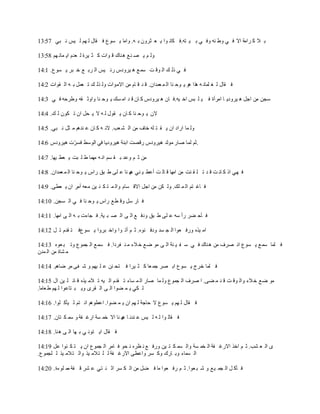 13:57 ‫بي‬ ‫ن‬ ‫يس‬ ‫ل‬ ‫هم‬ ‫ل‬ ‫قال‬ ‫ف‬ ‫سوع‬ ‫ي‬ ‫ا‬‫م‬‫وا‬ .‫ه‬ ‫ب‬ ‫ثرون‬ ‫ع‬ ‫ي‬ ‫وا‬ ‫كان‬ ‫ته.ف‬ ‫ي‬ ‫ب‬ ‫ي‬ ‫وف‬ ‫نه‬ ‫وط‬ ‫ي‬ ‫ف‬ ‫اال‬ ‫رامة‬ ‫ك‬ ‫ال‬ ‫ب‬
13:58 ‫هم‬ ‫مان‬ ‫اي‬ ‫عدم‬ ‫ل‬ ‫يرة‬ ‫ث‬ ‫ك‬ ‫وات‬ ‫ق‬ ‫ناك‬‫ه‬ ‫ع‬‫ن‬ ‫ص‬ ‫ي‬ ‫م‬ ‫ول‬
14:1 .‫سوع‬ ‫ي‬ ‫بر‬ ‫خ‬ ‫ع‬ ‫رب‬ ‫ال‬ ‫يس‬ ‫رئ‬ ‫يرودس‬ ‫ه‬ ‫ع‬‫سم‬ ‫ت‬ ‫وق‬ ‫ال‬ ‫ك‬ ‫ذل‬ ‫ي‬ ‫ف‬
14:2 ‫قوات‬ ‫ال‬ ‫ه‬ ‫ب‬ ‫عمل‬ ‫ت‬ ‫ك‬ ‫ذل‬ ‫ول‬ ‫االموات‬ ‫من‬ ‫ام‬ ‫ق‬ ‫د‬ ‫ق‬ .‫عمدان‬ ‫م‬ ‫ال‬ ‫نا‬ ‫وح‬ ‫ي‬ ‫هو‬ ‫هذا‬ ‫ه‬ ‫لمان‬ ‫غ‬ ‫ل‬ ‫قال‬ ‫ف‬
14:3 ‫ي‬ ‫ف‬ ‫وطرحه‬ ‫قه‬ ‫واوث‬ ‫نا‬ ‫وح‬ ‫ي‬ ‫سك‬ ‫ام‬ ‫د‬ ‫ق‬ ‫ان‬ ‫ك‬ ‫يرودس‬ ‫ه‬ ‫ان‬ ‫يه.ف‬ ‫اخ‬ ‫بس‬ ‫ل‬ ‫ي‬ ‫ف‬ ‫امرأة‬ ‫ا‬ ‫يرودي‬ ‫ه‬ ‫اجل‬ ‫من‬ ‫سجن‬
14:4 .‫ك‬ ‫ل‬ ‫كون‬ ‫ت‬ ‫ان‬ ‫حل‬ ‫ي‬ ‫ال‬ ‫ه‬ ‫ل‬ ‫قول‬ ‫ي‬ ‫ان‬ ‫ك‬ ‫نا‬ ‫وح‬ ‫ي‬ ‫الن‬
14:5 .‫بي‬ ‫ن‬ ‫ثل‬ ‫م‬ ‫ندهم‬ ‫ع‬ ‫ان‬ ‫ك‬ ‫ه‬ ‫الن‬ .‫عب‬ ‫ش‬ ‫ال‬ ‫من‬ ‫خاف‬ ‫له‬ ‫ت‬ ‫ق‬ ‫ي‬ ‫ان‬ ‫اراد‬ ‫ما‬ ‫ول‬
14:6 ‫هيرودس‬ ‫ت‬‫د‬‫فسر‬ ‫الوسط‬ ‫في‬ ‫هيروديا‬ ‫ابنة‬ ‫رقصت‬ ‫هيرودس‬ ‫مولد‬ ‫صار‬ ‫لما‬ ‫.ثم‬
14:7 .‫يها‬ ‫عط‬ ‫ي‬ ‫بت‬ ‫ل‬ ‫ط‬ ‫مهما‬ ‫ه‬ ‫ان‬ ‫سم‬ ‫ق‬ ‫ب‬ ‫وعد‬ ‫م‬ ‫ث‬ ‫من‬
14:8 .‫عمدان‬ ‫م‬ ‫ال‬ ‫نا‬ ‫وح‬ ‫ي‬ ‫راس‬ ‫بق‬ ‫ط‬ ‫لى‬ ‫ع‬ ‫نا‬ ‫ه‬‫ه‬ ‫ني‬ ‫ي‬ ‫أعط‬ ‫ت‬ ‫ال‬ ‫ق‬ ‫امها‬ ‫من‬ ‫نت‬ ‫ق‬ ‫ل‬ ‫ت‬ ‫د‬ ‫ق‬ ‫ت‬ ‫ان‬ ‫ك‬ ‫اذ‬ ‫هي‬ ‫ف‬
14:9 .‫عطى‬ ‫ي‬ ‫ان‬ ‫أمر‬ ‫معه‬ ‫ين‬ ‫ئ‬ ‫ك‬ ‫ت‬ ‫م‬ ‫وال‬ ‫سام‬ ‫االق‬ ‫اجل‬ ‫من‬ ‫كن‬ ‫ول‬ .‫لك‬ ‫م‬ ‫ال‬ ‫تم‬ ‫اغ‬ ‫ف‬
14:10 .‫سجن‬ ‫ال‬ ‫ي‬ ‫ف‬ ‫نا‬ ‫وح‬ ‫ي‬ ‫راس‬ ‫ع‬‫ط‬ ‫وق‬ ‫سل‬ ‫ار‬ ‫ف‬
14:11 .‫امها‬ ‫ى‬ ‫ال‬ ‫ه‬ ‫ب‬ ‫جاءت‬ ‫ف‬ .‫ية‬ ‫ب‬ ‫ص‬ ‫ال‬ ‫ى‬ ‫ال‬ ‫ع‬ ‫ودف‬ ‫بق‬ ‫ط‬ ‫لى‬ ‫ع‬ ‫سه‬ ‫رأ‬ ‫ضر‬ ‫أح‬ ‫ف‬
14:12 ‫ل‬ ‫ت‬ ‫قدم‬ ‫ت‬ ‫سوعف‬ ‫ي‬ ‫بروا‬ ‫واخ‬ ‫وا‬ ‫أت‬ ‫م‬ ‫ث‬ .‫نوه‬ ‫ودف‬ ‫سد‬ ‫ج‬ ‫ال‬ ‫عوا‬ ‫ورف‬ ‫يذه‬ ‫ام‬
14:13 ‫عوه‬ ‫ب‬ ‫وت‬ ‫جموع‬ ‫ال‬ ‫ع‬‫سم‬ ‫ف‬ .‫فردا‬ ‫ن‬ ‫م‬ ‫الء‬‫خ‬ ‫ع‬‫ض‬ ‫مو‬ ‫ى‬ ‫ال‬ ‫نة‬ ‫ي‬ ‫ف‬ ‫س‬ ‫ي‬ ‫ف‬ ‫ناك‬‫ه‬ ‫من‬ ‫صرف‬ ‫ان‬ ‫سوع‬ ‫ي‬ ‫ع‬‫سم‬ ‫لما‬ ‫ف‬
‫مدن‬ ‫ال‬ ‫من‬ ‫شاة‬ ‫م‬
14:14 .‫ضاهم‬ ‫مر‬ ‫فى‬ ‫ش‬ ‫و‬ ‫يهم‬ ‫ل‬ ‫ع‬ ‫نن‬ ‫تح‬ ‫ف‬ ‫يرا‬ ‫ث‬ ‫ك‬ ‫عا‬ ‫جم‬ ‫صر‬ ‫اب‬ ‫سوع‬ ‫ي‬ ‫خرج‬ ‫لما‬ ‫ف‬
14:15 ‫ال‬ ‫ين‬ ‫ل‬ ‫ائ‬ ‫ق‬ ‫يذه‬ ‫الم‬ ‫ت‬ ‫يه‬ ‫ال‬ ‫قدم‬ ‫ت‬ ‫ساء‬ ‫م‬ ‫ال‬ ‫صار‬ ‫ما‬ ‫ول‬ ‫جموع‬ ‫ال‬ ‫صرف‬ ‫ا‬ .‫ضى‬ ‫م‬ ‫د‬ ‫ق‬ ‫ت‬ ‫وق‬ ‫وال‬ ‫الء‬‫خ‬ ‫ع‬‫ض‬ ‫مو‬
.‫عاما‬‫ط‬ ‫هم‬ ‫ل‬ ‫تاعوا‬ ‫ب‬ ‫وي‬ ‫قرى‬ ‫ال‬ ‫ى‬ ‫ال‬ ‫ضوا‬ ‫م‬ ‫ي‬ ‫كي‬ ‫ل‬
14:16 .‫لوا‬ ‫يأك‬ ‫ل‬ ‫تم‬ ‫ان‬ ‫اعطوهم‬ .‫ضوا‬ ‫م‬ ‫ي‬ ‫ان‬ ‫هم‬ ‫ل‬ ‫حاجة‬ ‫ال‬ ‫سوع‬ ‫ي‬ ‫هم‬ ‫ل‬ ‫قال‬ ‫ف‬
14:17 .‫تان‬ ‫ك‬ ‫سم‬ ‫و‬ ‫فة‬ ‫ارغ‬ ‫سة‬ ‫خم‬ ‫اال‬ ‫نا‬ ‫ه‬‫ه‬ ‫ا‬ ‫ندن‬ ‫ع‬ ‫يس‬ ‫ل‬ ‫ه‬ ‫ل‬ ‫وا‬ ‫قال‬ ‫ف‬
14:18 .‫نا‬‫ه‬ ‫ى‬ ‫ال‬ ‫ها‬ ‫ب‬ ‫ي‬ ‫تون‬ ‫اي‬ ‫قال‬ ‫ف‬
14:19 ‫عل‬ ‫ئوا‬ ‫ك‬ ‫ت‬ ‫ي‬ ‫ان‬ ‫جموع‬ ‫ال‬ ‫امر‬ ‫ف‬ ‫حو‬ ‫ن‬ ‫ظره‬ ‫ن‬ ‫ع‬ ‫ورف‬ ‫ين‬ ‫ت‬ ‫ك‬ ‫سم‬ ‫وال‬ ‫سة‬ ‫خم‬ ‫ال‬ ‫فة‬ ‫االرغ‬ ‫اخذ‬ ‫م‬ ‫ث‬ .‫شب‬ ‫ع‬ ‫ال‬ ‫ى‬
.‫لجموع‬ ‫ل‬ ‫يذ‬ ‫تالم‬ ‫وال‬ ‫يذ‬ ‫تالم‬ ‫ل‬ ‫ل‬ ‫فة‬ ‫االرغ‬ ‫واعطى‬ ‫سر‬ ‫وك‬ ‫ارك‬ ‫وب‬ ‫سماء‬ ‫ال‬
14:20 .‫لوءة‬ ‫مم‬ ‫فة‬ ‫ق‬ ‫شر‬ ‫ع‬ ‫تي‬ ‫ن‬ ‫اث‬ ‫سر‬ ‫ك‬ ‫ال‬ ‫من‬ ‫ضل‬ ‫ف‬ ‫ما‬ ‫عوا‬ ‫رف‬ ‫م‬ ‫ث‬ .‫عوا‬ ‫ب‬ ‫ش‬ ‫و‬ ‫ع‬‫ي‬ ‫جم‬ ‫ال‬ ‫ل‬ ‫أك‬ ‫ف‬
 
