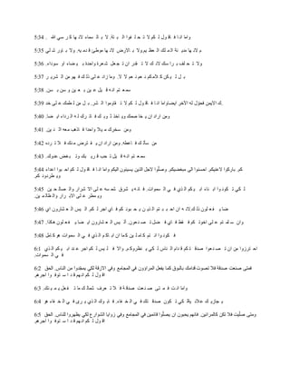 5:34 . ‫هللا‬ ‫سي‬ ‫ر‬ ‫ك‬ ‫ها‬ ‫الن‬ ‫سماء‬ ‫ال‬ ‫ب‬ ‫ال‬ .‫تة‬ ‫ب‬ ‫ال‬ ‫فوا‬ ‫ل‬ ‫ح‬ ‫ت‬ ‫ال‬ ‫كم‬ ‫ل‬ ‫ول‬ ‫اق‬ ‫ف‬ ‫ا‬ ‫ان‬ ‫ا‬‫م‬‫وا‬
5:35 ‫لي‬ ‫ش‬ ‫اور‬ ‫ب‬ ‫وال‬ .‫يه‬ ‫دم‬ ‫ق‬ ‫موطئ‬ ‫ها‬ ‫الن‬ ‫االرض‬ ‫ب‬ ‫يم.وال‬ ‫عظ‬ ‫ال‬ ‫لك‬ ‫م‬ ‫ال‬ ‫نة‬ ‫مدي‬ ‫ها‬ ‫الن‬ ‫م‬
5:36 .‫سوداء‬ ‫او‬ ‫ضاء‬ ‫ي‬ ‫ب‬ ‫واحدة‬ ‫عرة‬ ‫ش‬ ‫عل‬ ‫ج‬ ‫ت‬ ‫ان‬ ‫قدر‬ ‫ت‬ ‫ال‬ ‫ك‬ ‫الن‬ ‫سك‬ ‫را‬ ‫ب‬ ‫لف‬ ‫ح‬ ‫ت‬ ‫وال‬
5:37 ‫ر‬ ‫شري‬ ‫ال‬ ‫من‬ ‫هو‬ ‫ف‬ ‫ك‬ ‫ذل‬ ‫لى‬ ‫ع‬ ‫زاد‬ ‫وما‬ .‫ال‬ ‫ال‬ ‫عم‬ ‫ن‬ ‫عم‬ ‫ن‬ ‫كم‬ ‫الم‬ ‫ك‬ ‫كن‬ ‫ي‬ ‫ل‬ ‫ل‬ ‫ب‬
5:38 .‫سن‬ ‫ب‬ ‫سن‬ ‫و‬ ‫ين‬ ‫ع‬ ‫ب‬ ‫ين‬ ‫ع‬ ‫يل‬ ‫ق‬ ‫ه‬ ‫ان‬ ‫تم‬ ‫ع‬ ‫سم‬
5:39 ‫خد‬ ‫لى‬ ‫ع‬ ‫طمك‬ ‫ل‬ ‫من‬ ‫ل‬ ‫ب‬ .‫شر‬ ‫ال‬ ‫قاوموا‬ ‫ت‬ ‫ال‬ ‫كم‬ ‫ل‬ ‫ول‬ ‫اق‬ ‫ف‬ ‫ا‬ ‫ان‬ ‫ا‬‫م‬‫ايضاوا‬ ‫اآلخر‬ ‫له‬ ‫ل‬ ‫د‬‫فحو‬ ‫االيمن‬ ‫.ك‬
5:40 .‫ضا‬ ‫اي‬ ‫رداء‬ ‫ال‬ ‫ه‬ ‫ل‬ ‫رك‬ ‫ات‬ ‫ف‬ ‫ك‬ ‫وب‬ ‫ث‬ ‫اخذ‬ ‫وي‬ ‫صمك‬ ‫خا‬ ‫ي‬ ‫ان‬ ‫اراد‬ ‫ومن‬
5:41 .‫ين‬ ‫ن‬ ‫اث‬ ‫معه‬ ‫اذهب‬ ‫ف‬ ‫واحدا‬ ‫يال‬ ‫م‬ ‫سخرك‬ ‫ومن‬
5:42 ‫رده‬ ‫ت‬ ‫ال‬ ‫ف‬ ‫نك‬ ‫م‬ ‫ترض‬ ‫ق‬ ‫ي‬ ‫ان‬ ‫اراد‬ ‫ومن‬ .‫اعطه‬ ‫ف‬ ‫ك‬ ‫سأل‬ ‫من‬
5:43 .‫عدوك‬ ‫غض‬ ‫ب‬ ‫وت‬ ‫بك‬ ‫ري‬ ‫ق‬ ‫حب‬ ‫ت‬ ‫يل‬ ‫ق‬ ‫ه‬ ‫ان‬ ‫تم‬ ‫ع‬ ‫سم‬
5:44 ‫اعداء‬ ‫بوا‬ ‫اح‬ ‫كم‬ ‫ل‬ ‫ول‬ ‫اق‬ ‫ف‬ ‫ا‬ ‫ان‬ ‫ا‬‫م‬‫وا‬ ‫اليكم‬ ‫يسيئون‬ ‫الذين‬ ‫الجل‬ ‫وا‬‫د‬‫ل‬‫وص‬ .‫مبغضيكم‬ ‫الى‬ ‫احسنوا‬ .‫العنيكم‬ ‫باركوا‬ .‫كم‬
.‫كم‬ ‫طردون‬ ‫وي‬
5:45 ‫ين‬ ‫ح‬ ‫صال‬ ‫وال‬ ‫شرار‬ ‫اال‬ ‫لى‬ ‫ع‬ ‫سه‬ ‫شم‬ ‫شرق‬ ‫ي‬ ‫ه‬ ‫ان‬ ‫ف‬ .‫سموات‬ ‫ال‬ ‫ي‬ ‫ف‬ ‫ذي‬ ‫ال‬ ‫كم‬ ‫ي‬ ‫اب‬ ‫ناء‬ ‫اب‬ ‫وا‬ ‫كون‬ ‫ت‬ ‫كي‬ ‫ل‬
.‫ين‬ ‫م‬ ‫ظال‬ ‫وال‬ ‫رار‬ ‫االب‬ ‫لى‬ ‫ع‬ ‫مطر‬ ‫وي‬
5:46 ‫اي‬ ‫شارون‬ ‫ع‬ ‫ال‬ ‫يس‬ ‫ال‬ .‫كم‬ ‫ل‬ ‫اجر‬ ‫اي‬ ‫ف‬ ‫كم‬ ‫بون‬ ‫ح‬ ‫ي‬ ‫ن‬ ‫ذي‬ ‫ال‬ ‫تم‬ ‫ب‬ ‫ب‬ ‫اح‬ ‫ان‬ ‫ه‬ ‫ك.الن‬ ‫ذل‬ ‫لون‬ ‫ع‬ ‫ف‬ ‫ي‬ ‫ضا‬
5:47 .‫هكذا‬ ‫لون‬ ‫ع‬ ‫ف‬ ‫ي‬ ‫ضا‬ ‫اي‬ ‫شارون‬ ‫ع‬ ‫ال‬ ‫يس‬ ‫أل‬ .‫عون‬ ‫ن‬ ‫ص‬ ‫ت‬ ‫ضل‬ ‫ف‬ ‫اي‬ ‫ف‬ ‫قط‬ ‫ف‬ ‫كم‬ ‫اخوت‬ ‫لى‬ ‫ع‬ ‫تم‬ ‫لم‬ ‫س‬ ‫وان‬
5:48 ‫امل‬ ‫ك‬ ‫هو‬ ‫سموات‬ ‫ال‬ ‫ي‬ ‫ف‬ ‫ذي‬ ‫ال‬ ‫م‬ ‫اك‬ ‫اب‬ ‫ان‬ ‫ما‬ ‫ك‬ ‫ين‬ ‫ل‬ ‫ام‬ ‫ك‬ ‫تم‬ ‫ان‬ ‫وا‬ ‫كون‬ ‫ف‬
6:1 ‫ذي‬ ‫ال‬ ‫كم‬ ‫ي‬ ‫اب‬ ‫ند‬ ‫ع‬ ‫اجر‬ ‫كم‬ ‫ل‬ ‫يس‬ ‫ل‬ ‫ف‬ ‫واال‬ .‫م‬ ‫نظروك‬ ‫ي‬ ‫كي‬ ‫ل‬ ‫ناس‬ ‫ال‬ ‫دام‬ ‫ق‬ ‫كم‬ ‫ت‬ ‫صدق‬ ‫عوا‬ ‫ن‬ ‫ص‬ ‫ت‬ ‫ان‬ ‫من‬ ‫ترزوا‬ ‫اح‬
.‫سموات‬ ‫ال‬ ‫ي‬ ‫ف‬
6:2 ‫الحق‬ .‫الناس‬ ‫من‬ ‫دوا‬‫د‬‫ج‬‫يم‬ ‫لكي‬ ‫االزقة‬ ‫وفي‬ ‫المجامع‬ ‫في‬ ‫المراؤون‬ ‫يفعل‬ ‫كما‬ ‫بالبوق‬ ‫قدامك‬ ‫تصوت‬ ‫فال‬ ‫صدقة‬ ‫صنعت‬ ‫فمتى‬
.‫اجرهم‬ ‫وا‬ ‫توف‬ ‫س‬ ‫ا‬ ‫د‬ ‫ق‬ ‫هم‬ ‫ان‬ ‫كم‬ ‫ل‬ ‫ول‬ ‫اق‬
6:3 .‫نك‬ ‫ي‬ ‫م‬ ‫ي‬ ‫عل‬ ‫ف‬ ‫ت‬ ‫ما‬ ‫ك‬ ‫شمال‬ ‫عرف‬ ‫ت‬ ‫ال‬ ‫ف‬ ‫ة‬ ‫صدق‬ ‫عت‬ ‫ن‬ ‫ص‬ ‫تى‬ ‫م‬ ‫ف‬ ‫ت‬ ‫ان‬ ‫ا‬‫م‬‫وا‬
6:4 ‫هو‬ ‫فاء‬ ‫خ‬ ‫ال‬ ‫ي‬ ‫ف‬ ‫رى‬ ‫ي‬ ‫ذي‬ ‫ال‬ ‫وك‬ ‫اب‬ ‫ف‬ .‫فاء‬ ‫خ‬ ‫ال‬ ‫ي‬ ‫ف‬ ‫تك‬ ‫صدق‬ ‫كون‬ ‫ت‬ ‫كي‬ ‫يةل‬ ‫الن‬‫ع‬ ‫ك‬ ‫جازي‬ ‫ي‬
6:5 ‫الحق‬ .‫للناس‬ ‫يظهروا‬ ‫لكي‬ ‫الشوارع‬ ‫زوايا‬ ‫وفي‬ ‫المجامع‬ ‫في‬ ‫قائمين‬ ‫وا‬‫د‬‫ل‬‫يص‬ ‫ان‬ ‫يحبون‬ ‫فانهم‬ .‫كالمرائين‬ ‫تكن‬ ‫فال‬ ‫يت‬‫د‬‫ل‬‫ص‬ ‫ومتى‬
.‫اجرهم‬ ‫وا‬ ‫توف‬ ‫س‬ ‫ا‬ ‫د‬ ‫ق‬ ‫هم‬ ‫ان‬ ‫كم‬ ‫ل‬ ‫ول‬ ‫اق‬
 