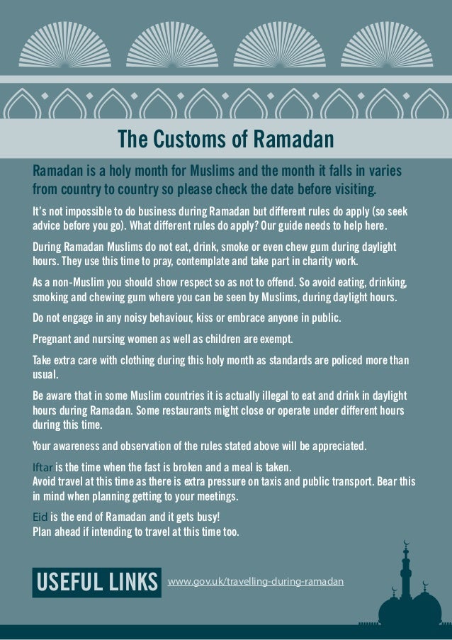 Essential Guide To Arabic Customs Culture For The Business Traveller