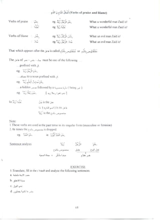 Arabic grammar – easy syntax (arabic english)
