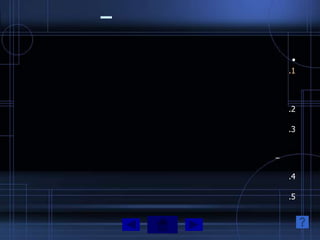 –

         •
        .1



        .2

        .3


    –

        .4

        .5
 