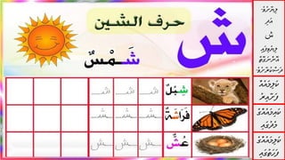 Arabic letters for Children | PPTX