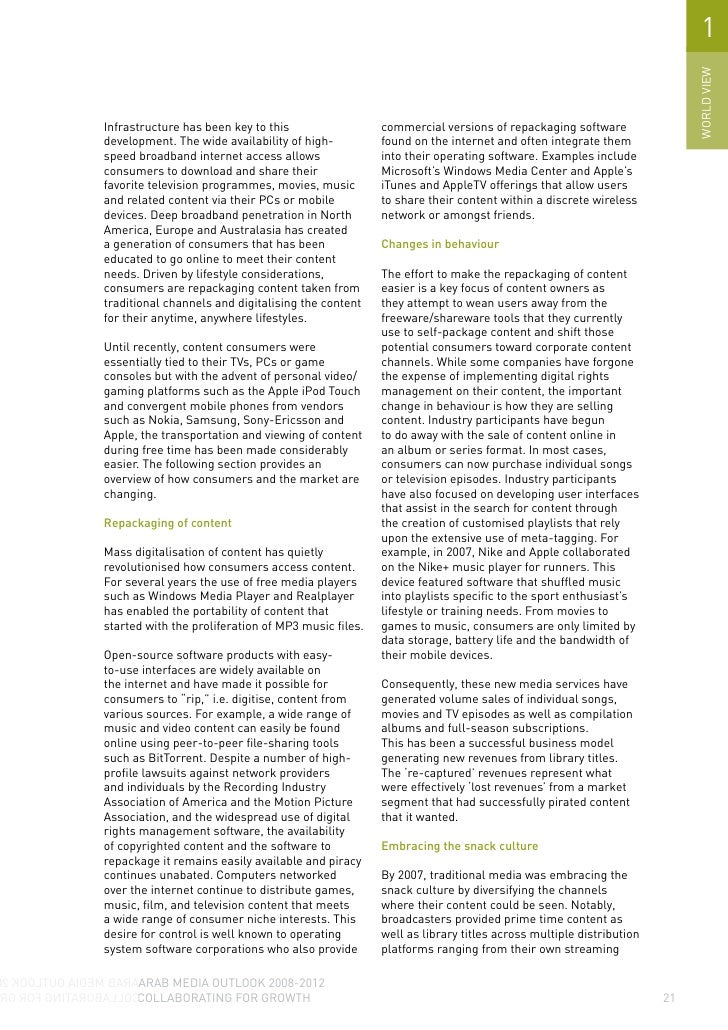 Arab Media Outlook 2008 2012 - 