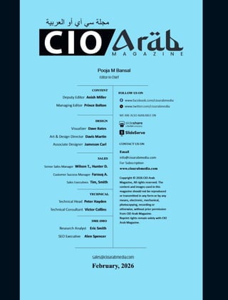 Arab’s Most Influential Business Leaders to Watch in 2026 | PDF