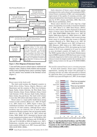 Arab Women S Breast Cancer Screening Practices A Literature Review | PDF