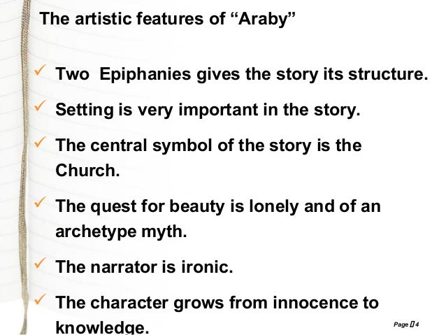 Araby essay