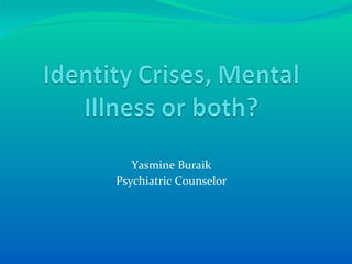 Yasmine Buraik Psychiatric Counselor 