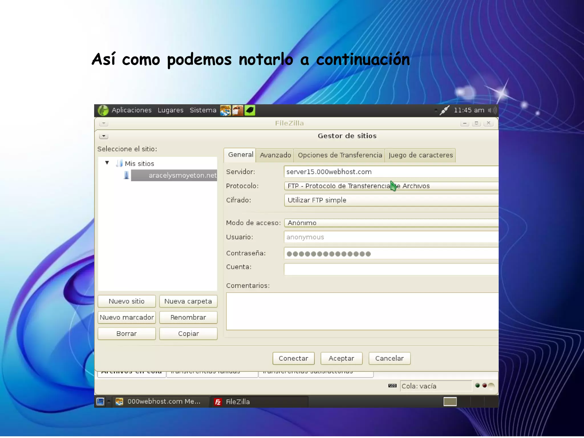 Así como podemos notarlo a continuación
 