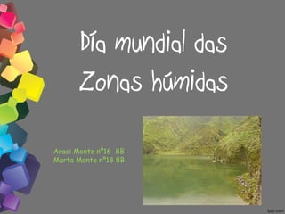 Día mundial das Zonas húmidas Araci Monte nº16  8B Marta Monte nº18 8B 