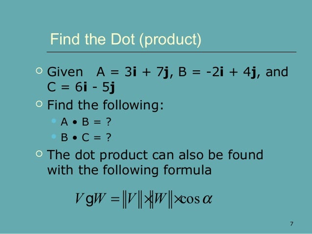 Product Of Vector Vectors Araddhana BSC I 2018 Product Of Vector Vectors Araddhana BSC I 2018