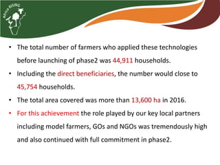 Brief overview of the Africa RISING project in the Ethiopian Highlands: Pre-scaling and scaling initiatives in 2017/2018