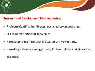 Brief overview of the Africa RISING project in the Ethiopian Highlands: Pre-scaling and scaling initiatives in 2017/2018