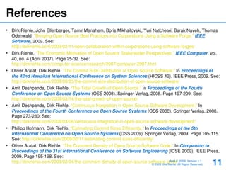 The Comment Density of Open Source Software Code | PDF