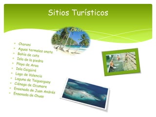 Sitios Turísticos
 