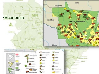 ARAGUAIA E MATO GROSSO DO NORTE
G5: Joanice Carrilho
Karla Santana
Karoline Pires
Leticia Santiago
•Economia
 