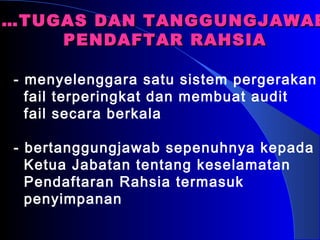 Arahan keselamatan