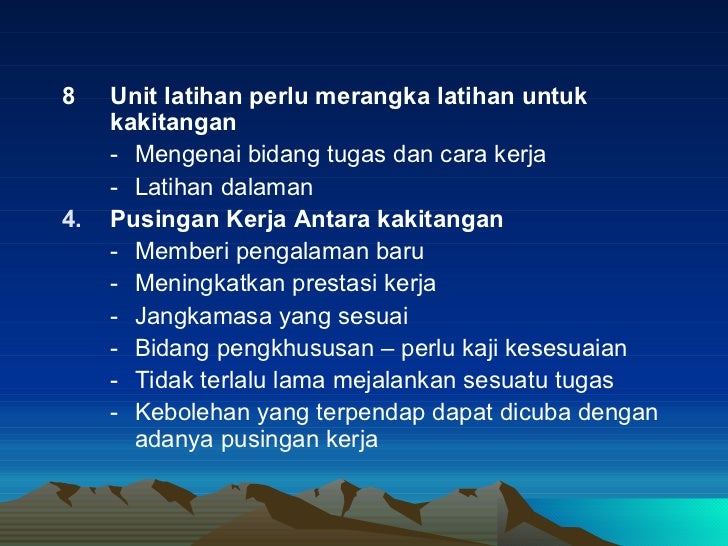 Arahan perkhidmatan Arahan perkhidmatan