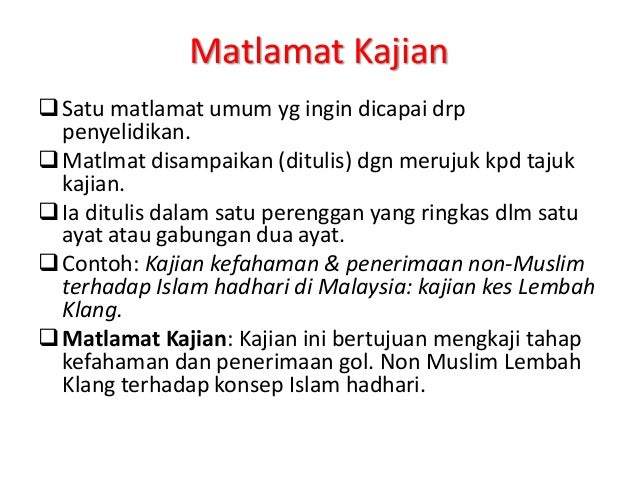 Arahan untuk penulisan proposal-penyelidikan